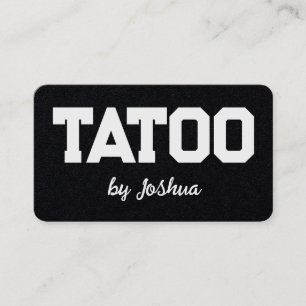 Tattoo Artist Shop Visitekaartje