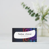 Tattoo artistiek Visitekaartje (Staand voorkant)