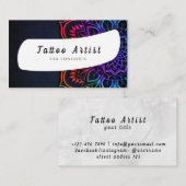 Tattoo artistiek Visitekaartje (Voorkant / Achterkant)