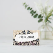 Tattoo artistiek Visitekaartje (Staand voorkant)