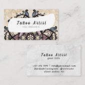 Tattoo artistiek Visitekaartje (Voorkant / Achterkant)