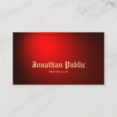 Tattoo artistieke artistieke creatieve zwarte tatt visitekaartje (Voorkant)