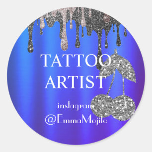 Tattoo artistieke deal met klassieke RoE Ronde Sticker