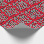 Tattoo artistieke extraordinaire cadeaupapier (Hoek)