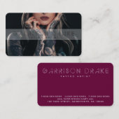Tattoo artistieke foto Visitekaartje (Voorkant / Achterkant)
