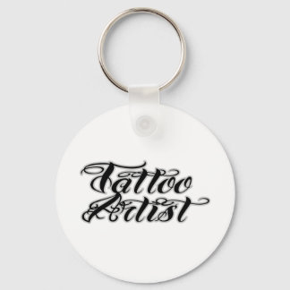 Tattoo artistieke kleding sleutelhanger