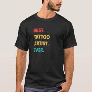 Tattoo artistieke professorrector Beste Tattoo art T-shirt