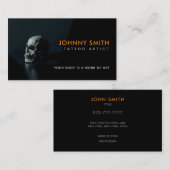 Tattoo artistieke slogans Visitekaartjes (Voorkant / Achterkant)