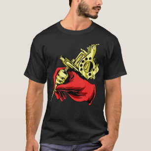 Tattoo artistieke tatoïstinkmasterinkt t-shirt