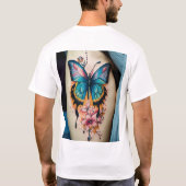 Tattoo Beauty print" T-shirt (Achterkant)