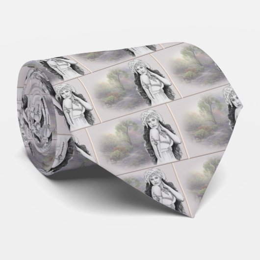 Tattoo Beauty Stropdas (Opgerold)