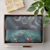 Tattoo Biker Santa Christmas Decoupage Papier (Geschenk)