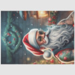 Tattoo Biker Santa Christmas Decoupage Papier<br><div class="desc">Tattoo Biker Santa Christmas Decoupage Papier</div>