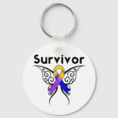 Tattoo bladerblaaskanker sleutelhanger (Voorkant)