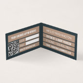 Tattoo & body Piercing Studio, Benoeming Visitekaartje (Binnen)