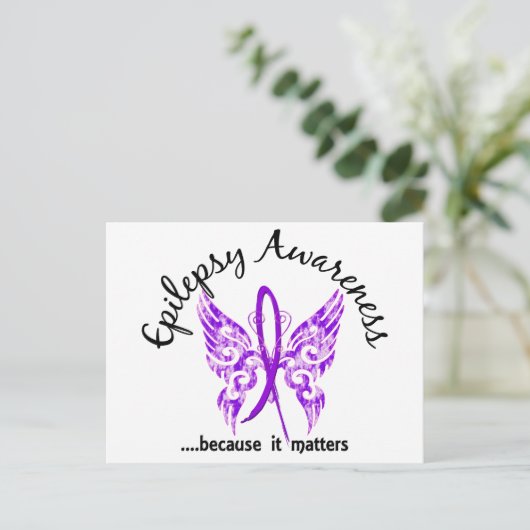 Tattoo Boterfly 6.1 Epilepsie Briefkaart (Staand voorkant)