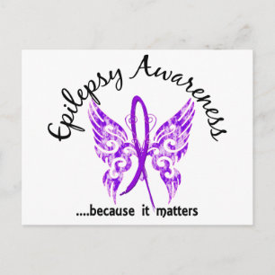 Tattoo Boterfly 6.1 Epilepsie Briefkaart