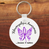 Tattoo Boterfly 6.1 Fibromyalgie Sleutelhanger (Voorkant)