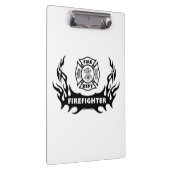 Tattoo brandweerman klembord (Rechts)