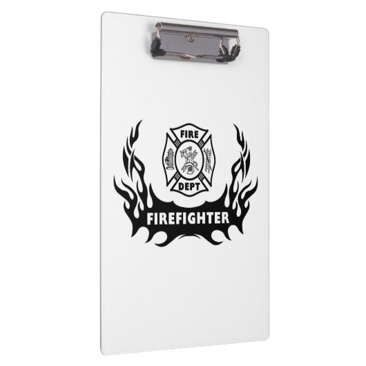 Tattoo brandweerman klembord (Rechts)