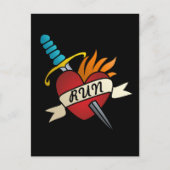 Tattoo Briefkaart (Voorkant)