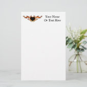 Tattoo Briefpapier (Staand voorkant)