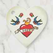 Tattoo bruiloft gunsten Bedankt Bedankjes Labels (Voorkant)