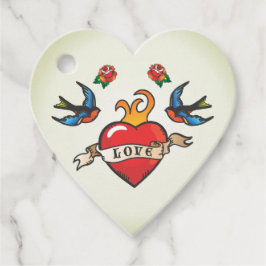 Tattoo bruiloft gunsten Bedankt Bedankjes Labels