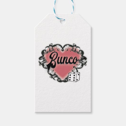 tattoo bunco cadeaulabel (Voorkant)