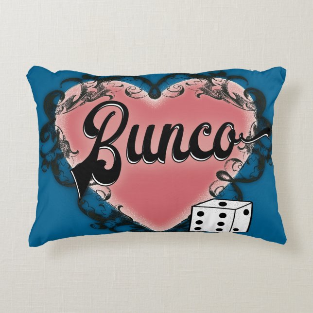 tattoo bunco decoratief kussen (Voorkant)