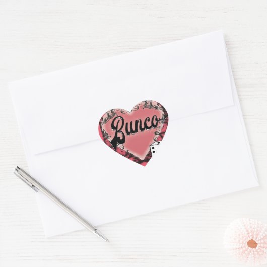 tattoo bunco hart sticker (Envelop)