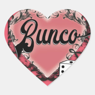 tattoo bunco hart sticker