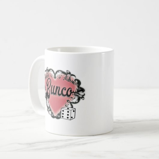 tattoo bunco koffiemok (Voorkant links)