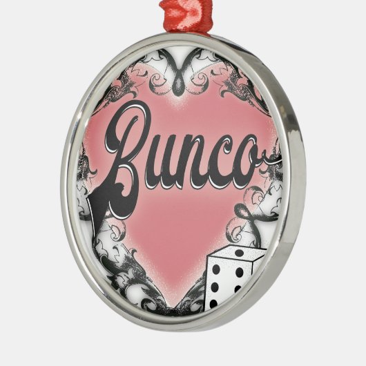 tattoo bunco metalen ornament (Links)
