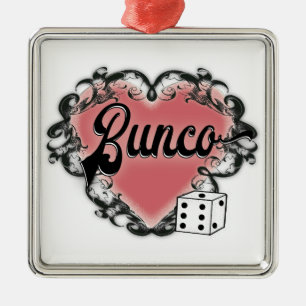 tattoo bunco metalen ornament