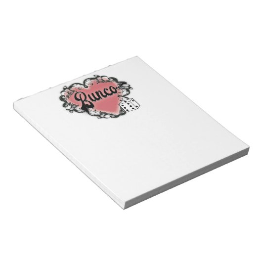 tattoo bunco notitieblok (Schuin)