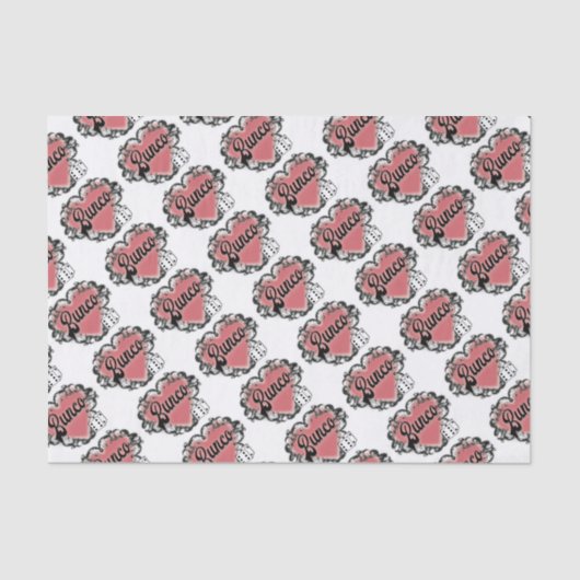 tattoo bunco tissuepapier (Voorkant)