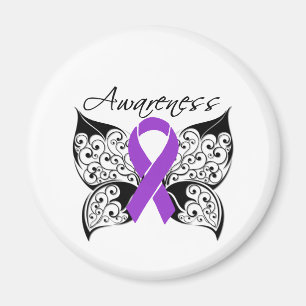 Tattoo Butterfly Awareness - Alzheimer Magneet