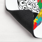 Tattoo Butterfly Awareness - Autisme Muismat (Hoek)