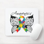 Tattoo Butterfly Awareness - Autisme Muismat (Met muis)