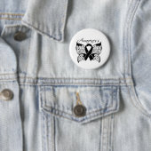 Tattoo Butterfly Awareness - Melanoma Ronde Button 5,7 Cm (In situ)