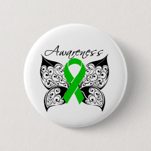 Tattoo Butterfly Stem Cell Transplant and Donor Ronde Button 5,7 Cm