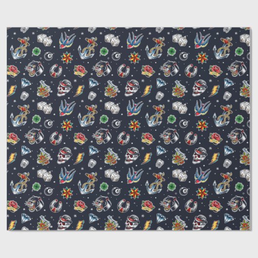 Tattoo Cadeaupapier (Vlak)