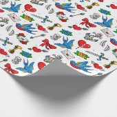  Tattoo Cadeaupapier (Hoek)