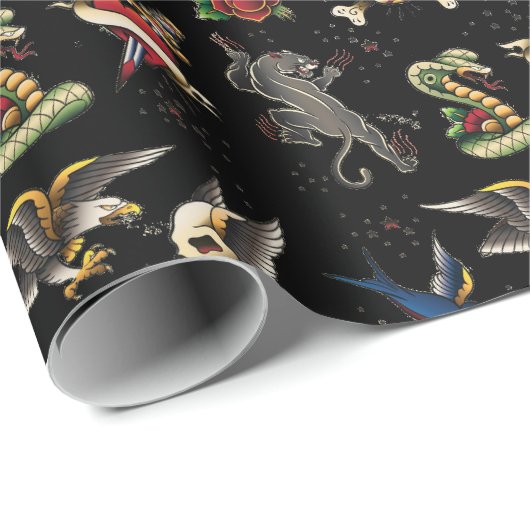  Tattoo Cadeaupapier (Rol Hoek)