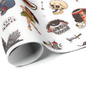  Tattoo Cadeaupapier (Rol Hoek)