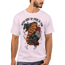 tattoo cobra never give up serpent