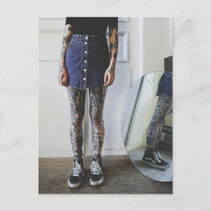 Tattoo Cute Photo Briefkaart