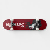 Tattoo Dag van de Dode Suiker Old School Skateboar Skateboard (Horizontaal)