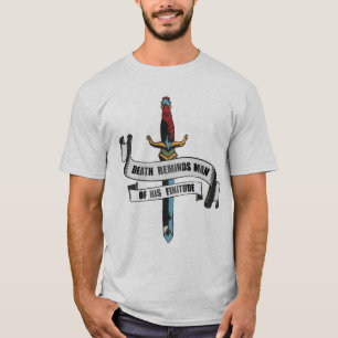 Tattoo dague mes tomorrow may never c t-shirt